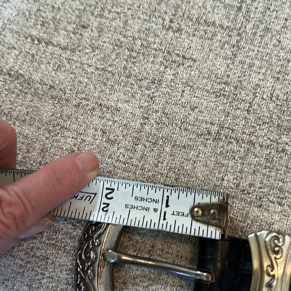 Brighton vintage 1994 LEATHER DISTRESSED LOOK  BELT - Picture 13 of 14